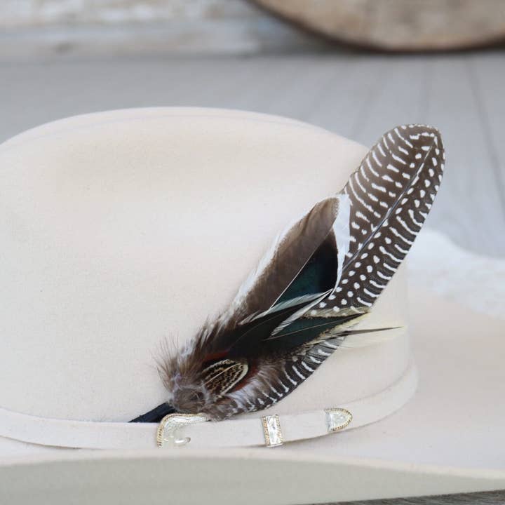 Willow Lane Hat Co. - Vendita all'ingrosso Accessori per cappelli - Donna - Cappello in piuma Accent - Durango