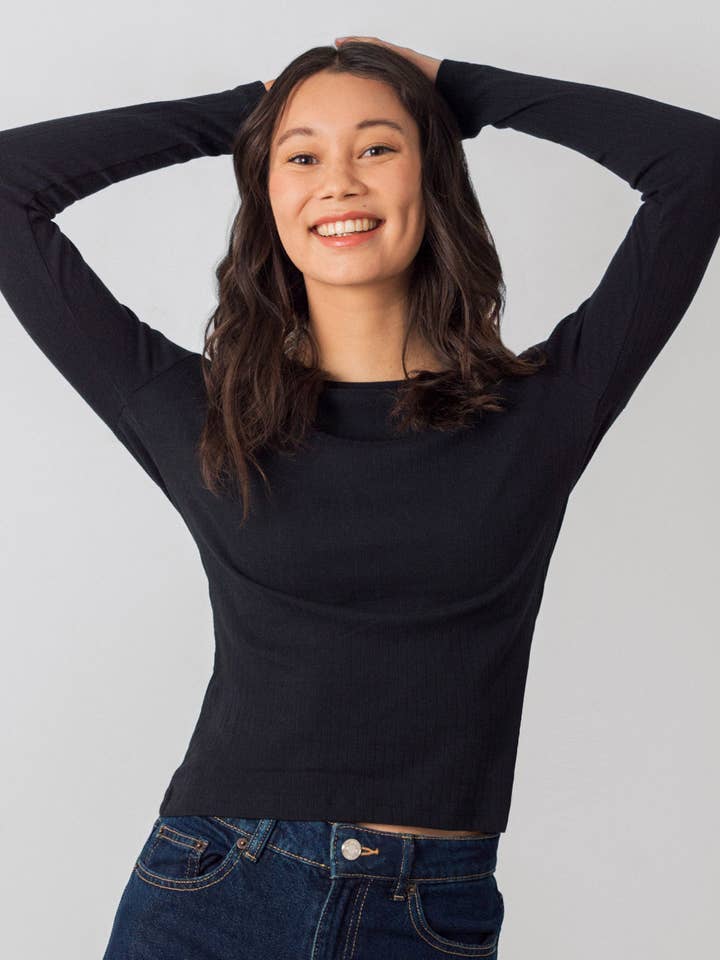 Honest Basics - Wholesale Knit Top - Women's - Long Rib12
