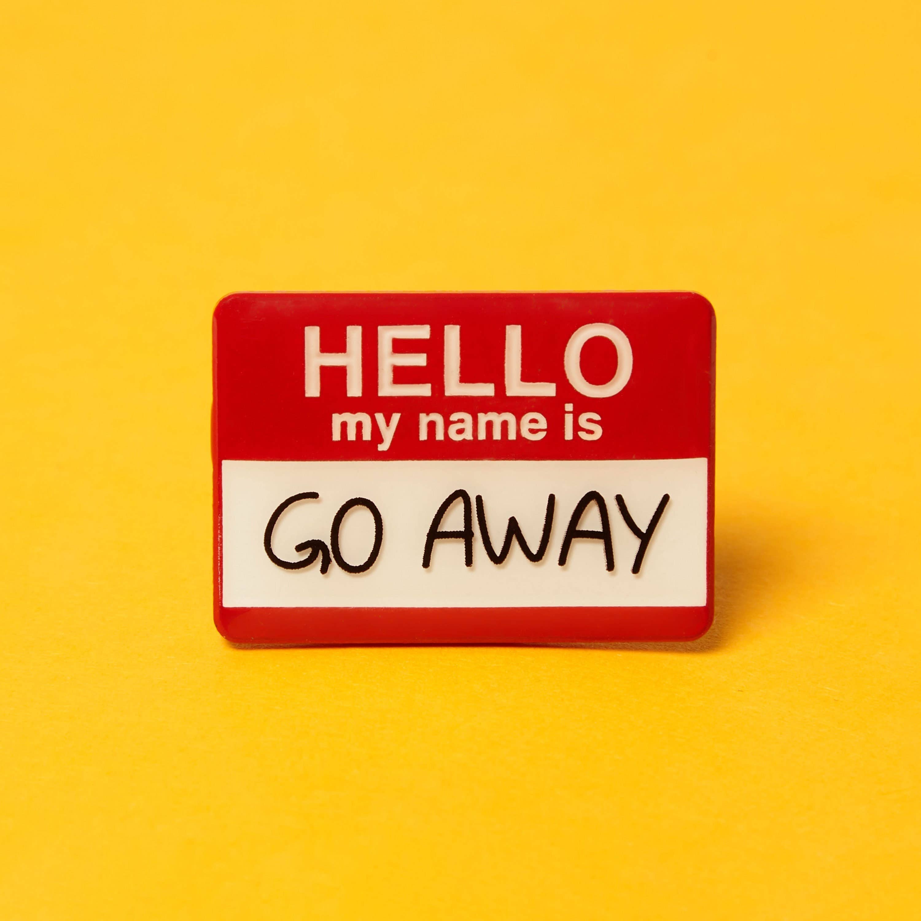 Higglebees – wholesale Lapel pin/button – Hello My Name Is - Enamel Pin Badge