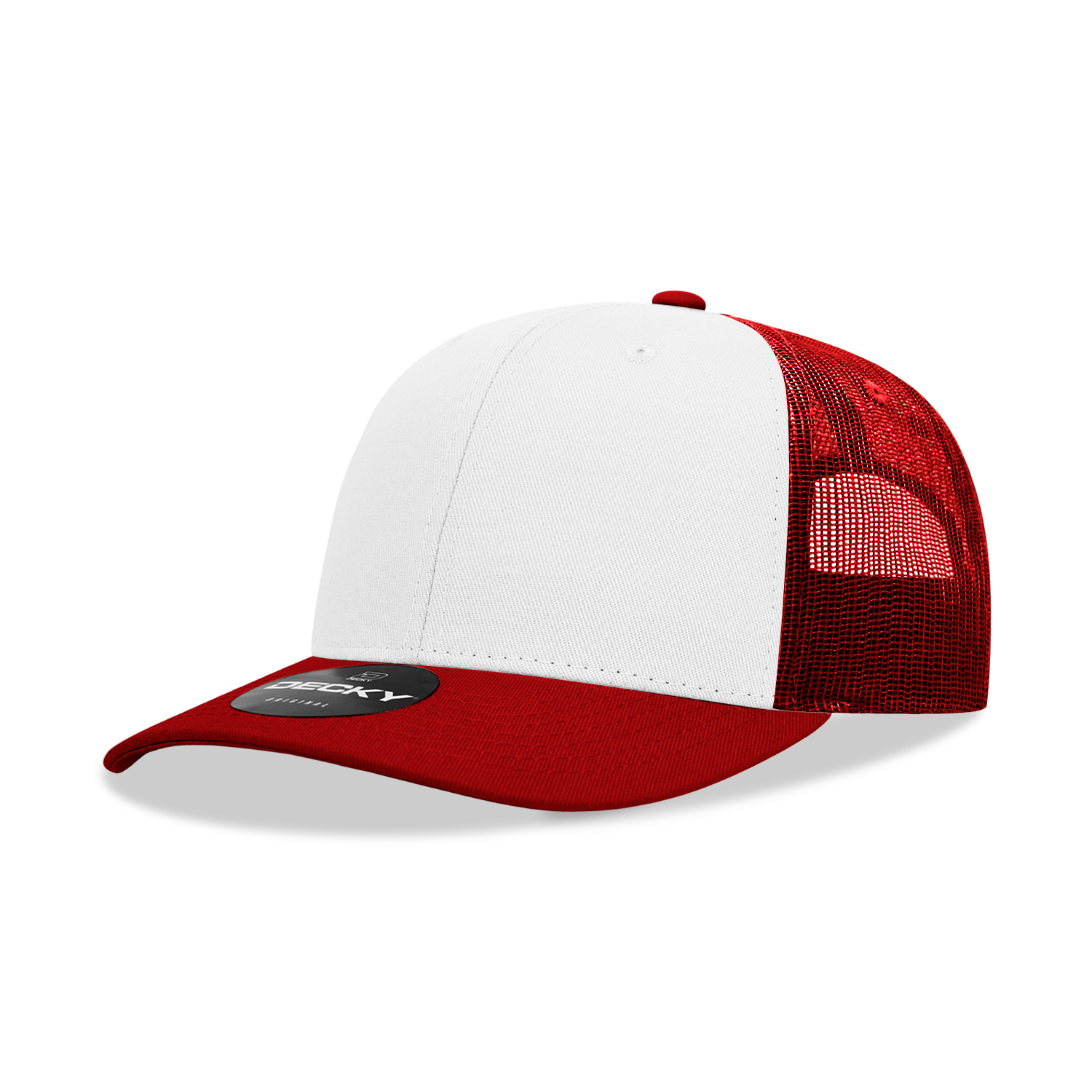 The Park Wholesale - Vente Casquette de camionneur – unisexe - Casquette Trucker classique Decky 6021, 6 panneaux, style mid pro137