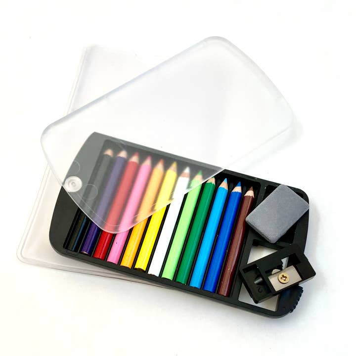 BCmini - Wholesale Pencil Case/Pouch - 22131 Mini Pencils in Card in Tub Display-4030