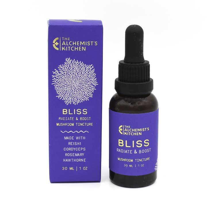 Bliss - Spagyric Mushroom Tincture with Cordyceps for wholesale by plant alchemy remedies