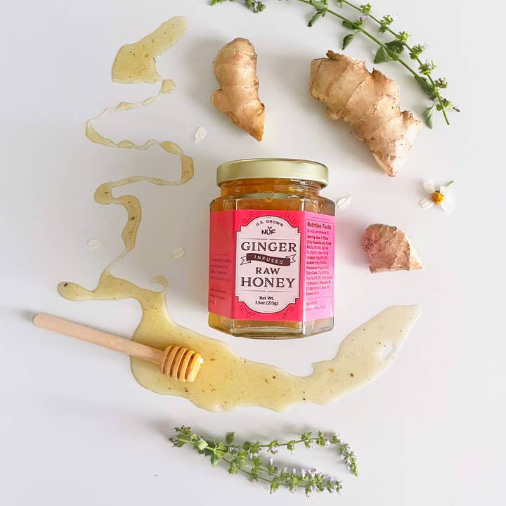 New Universe Food – wholesale Honung – Infuserad honung: Gurkmeja, ingefära eller ingefära & gurkmeja