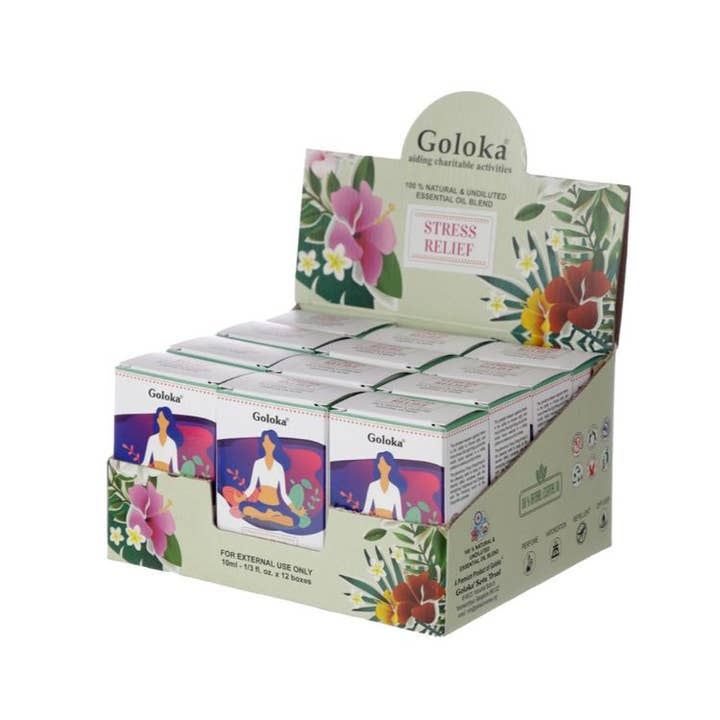 Crystal Magick Wholesale Ltd - Wholesale Essential Oil - Goloka Stress Relief Essential Oil0