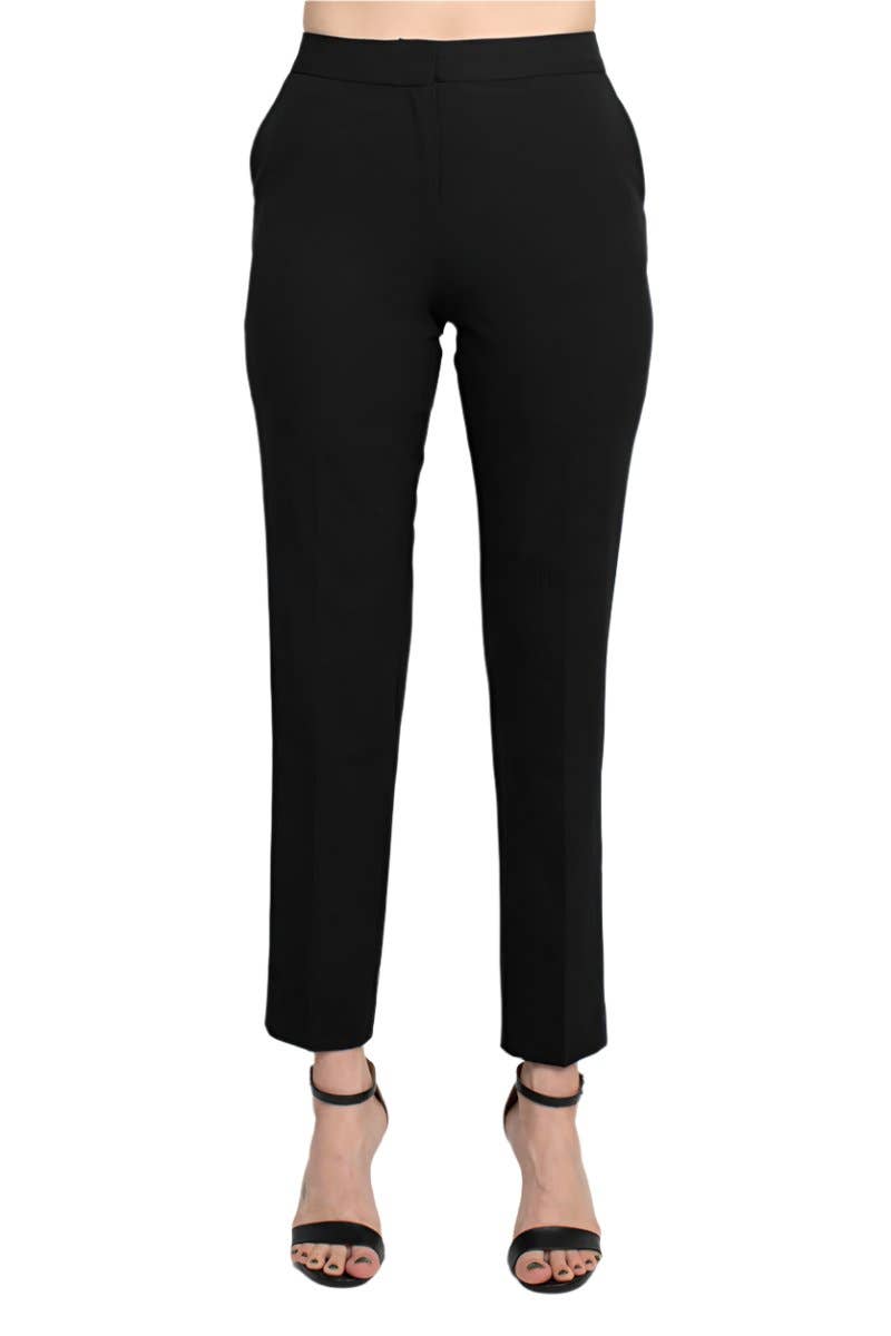 Immediate Apparel - Vendita all'ingrosso Pantalone - Donna - Pantaloni Philosophy in misto viscosa con chiusura a bottoni e cerniera con tasche laterali5