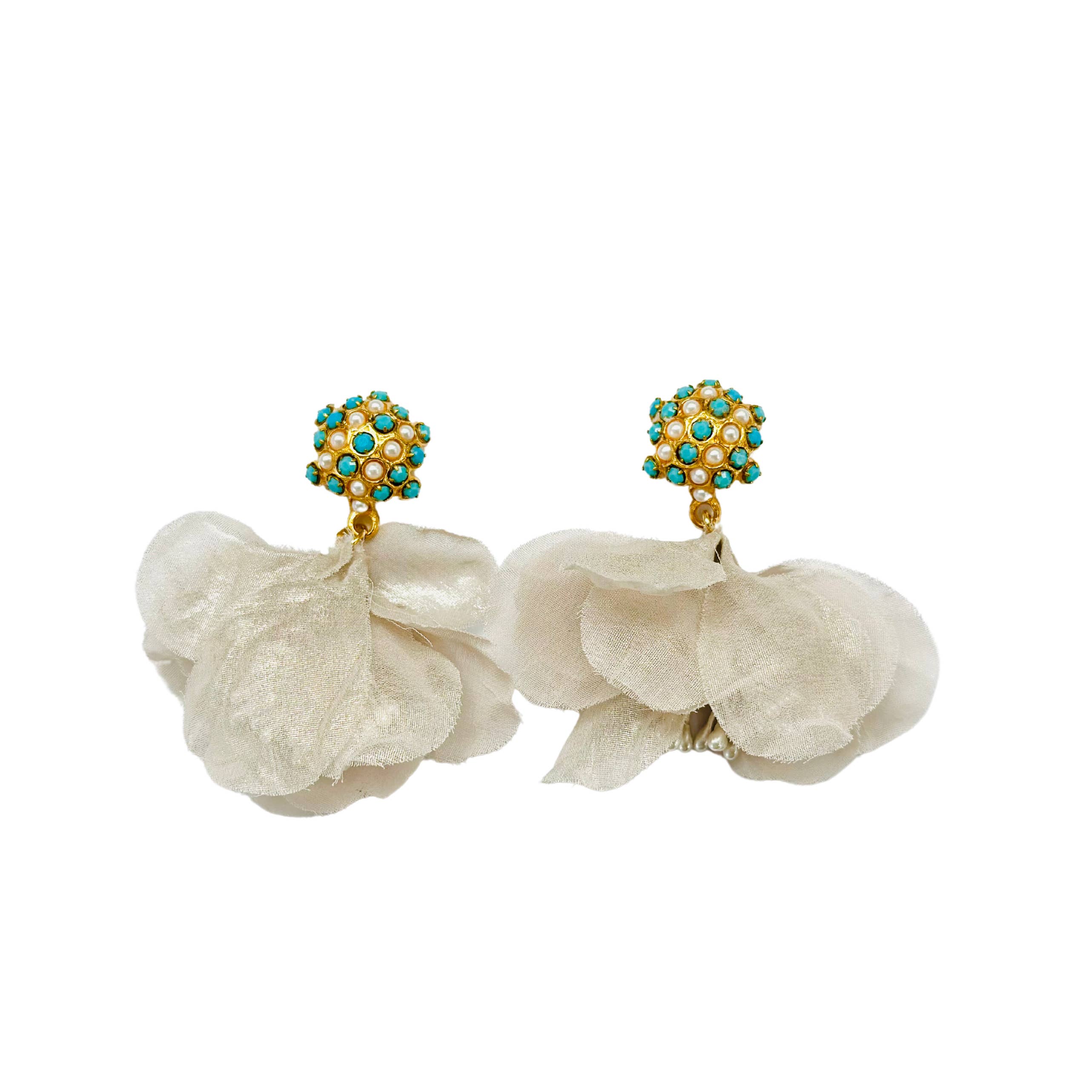 The Pink Reef – Engroshandel Hængeøreringe og creoløreringe – The Pink Reef Honey Golden Flutter