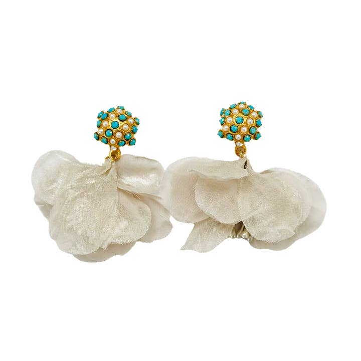 The Pink Reef – Engroshandel Hængeøreringe og creoløreringe – The Pink Reef Honey Golden Flutter0