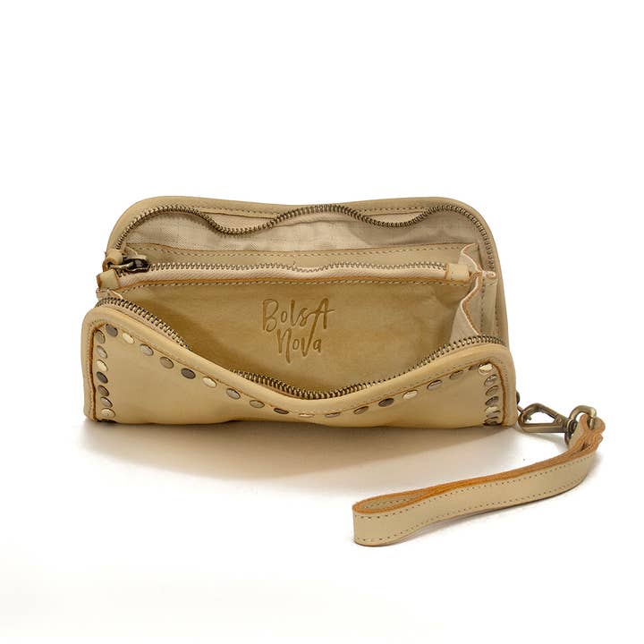 Bolsa Nova Handbags - Wholesale Wallet - Women's - Sofia Zip Around Leather Wallet24