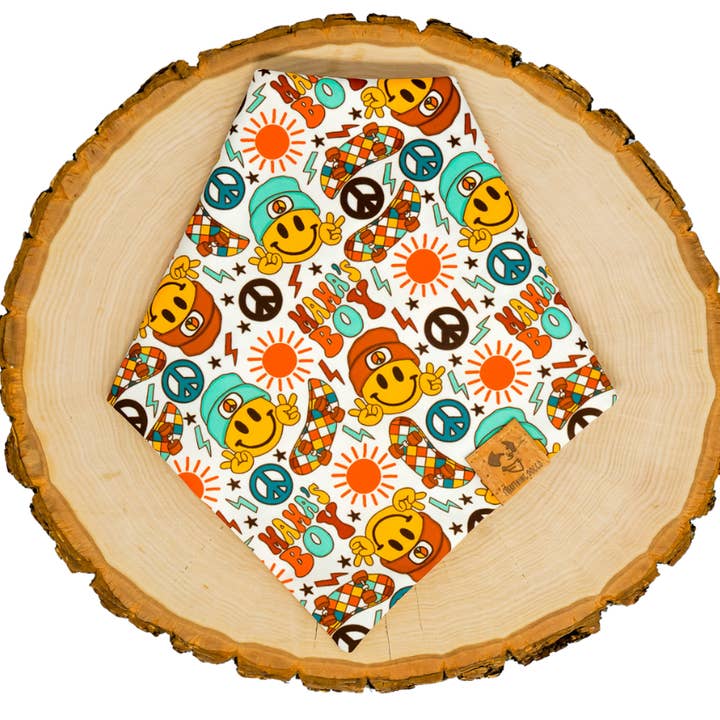 Mama's Boy - Pet Bandana, Tie On, Dog Bandana for wholesale by Everything Doggo