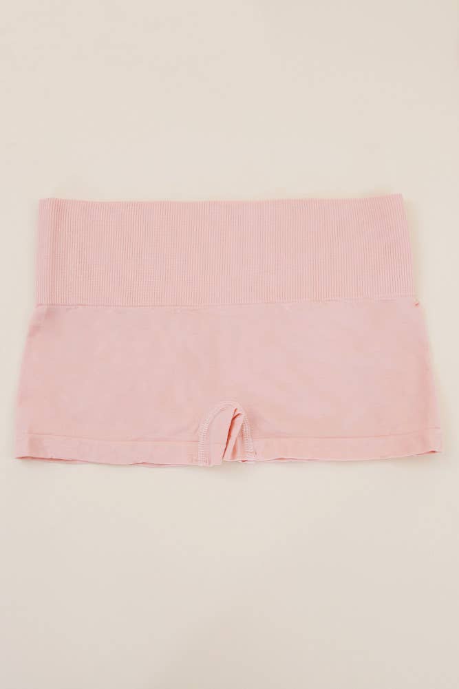 Hana – wholesale Underwear – Women's – Solid Boy Short Plus Size Panty4