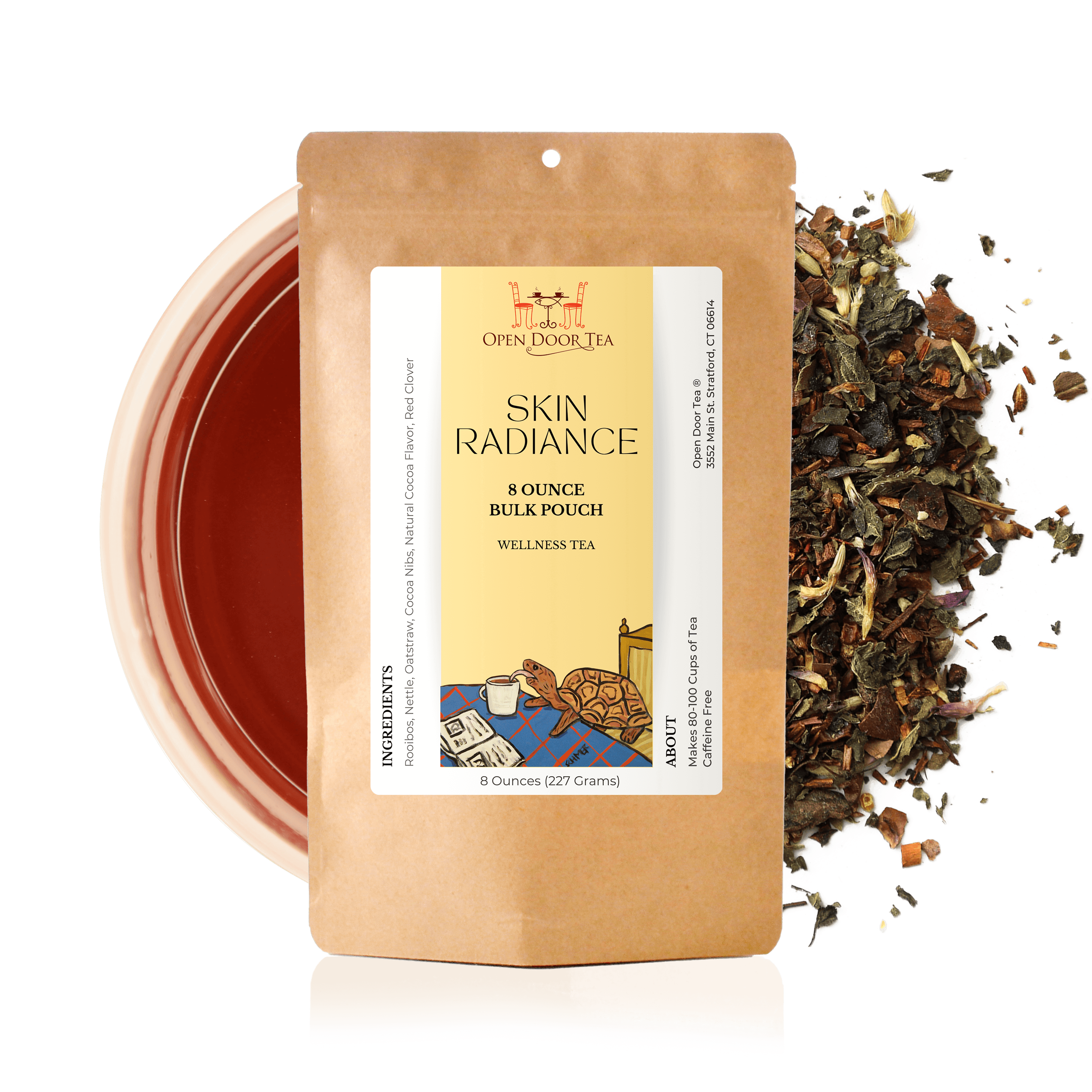 Open Door Tea - Venta al por mayor Tés saludables/desintoxicantes - Skin Radiance | Té de rooibos | A granel o al por menor6