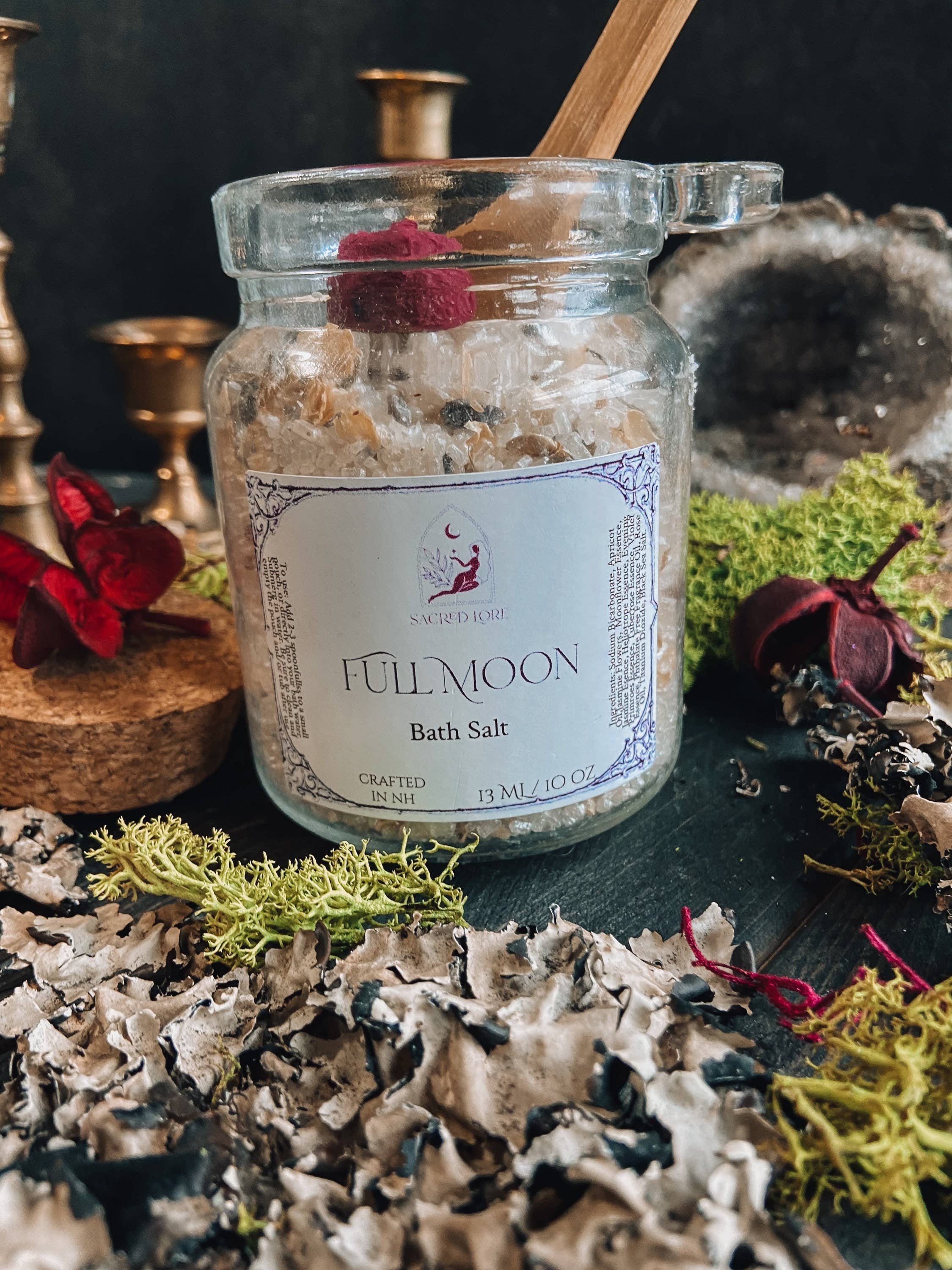 Sacred Lore – wholesale Bath & body set – Full Moon Bath, Bath Salt, Spa Gift Set, Self Care8