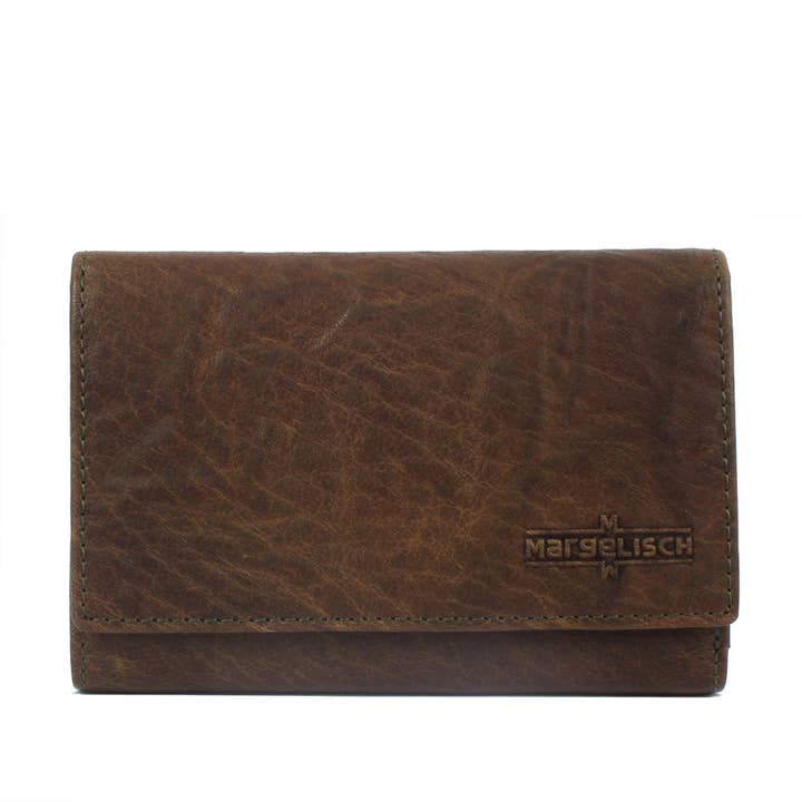 RFID wallet Wien 1 olive for wholesale by Margelisch