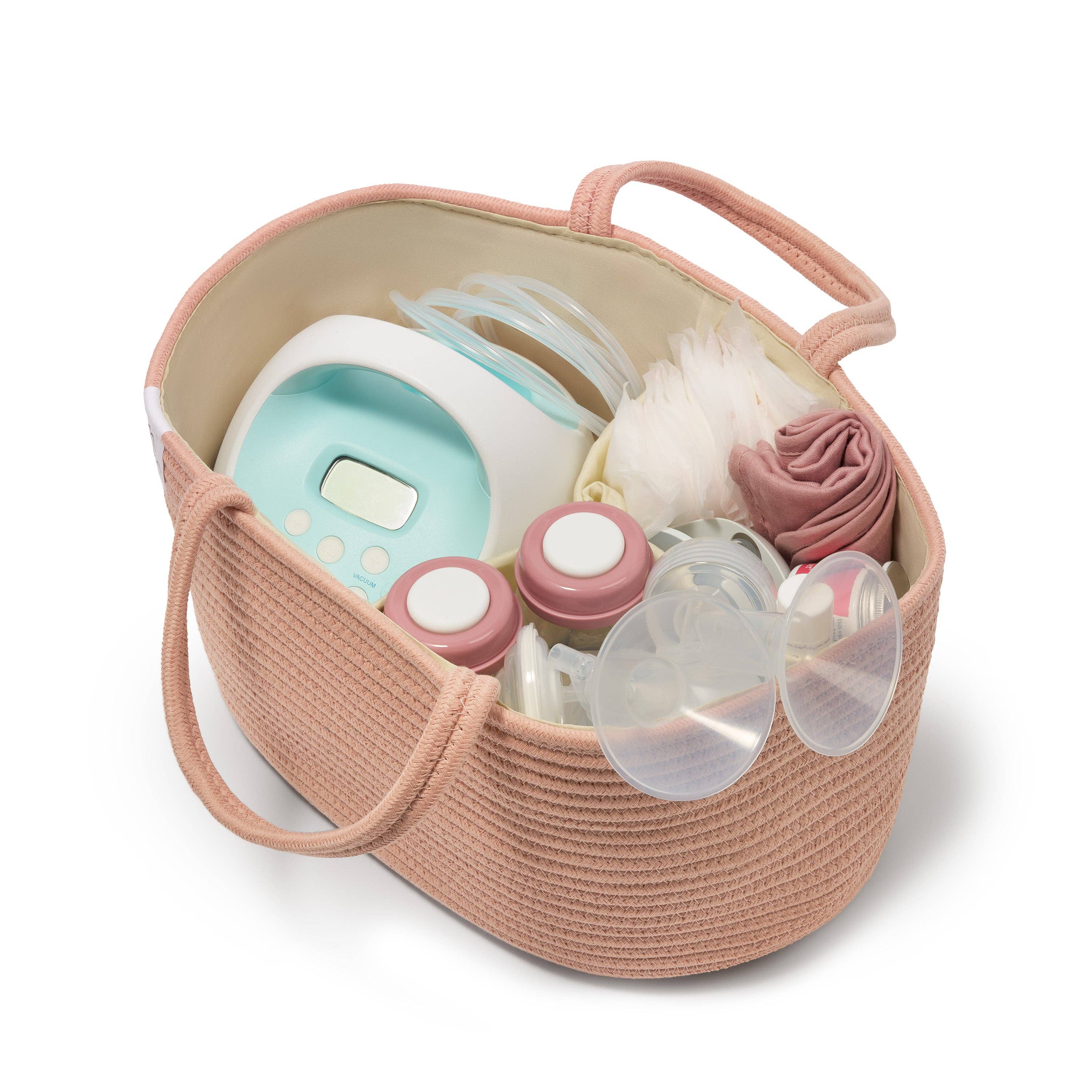 Natemia - Wholesale Diaper Caddy - Baby - Rope Diaper Caddy1