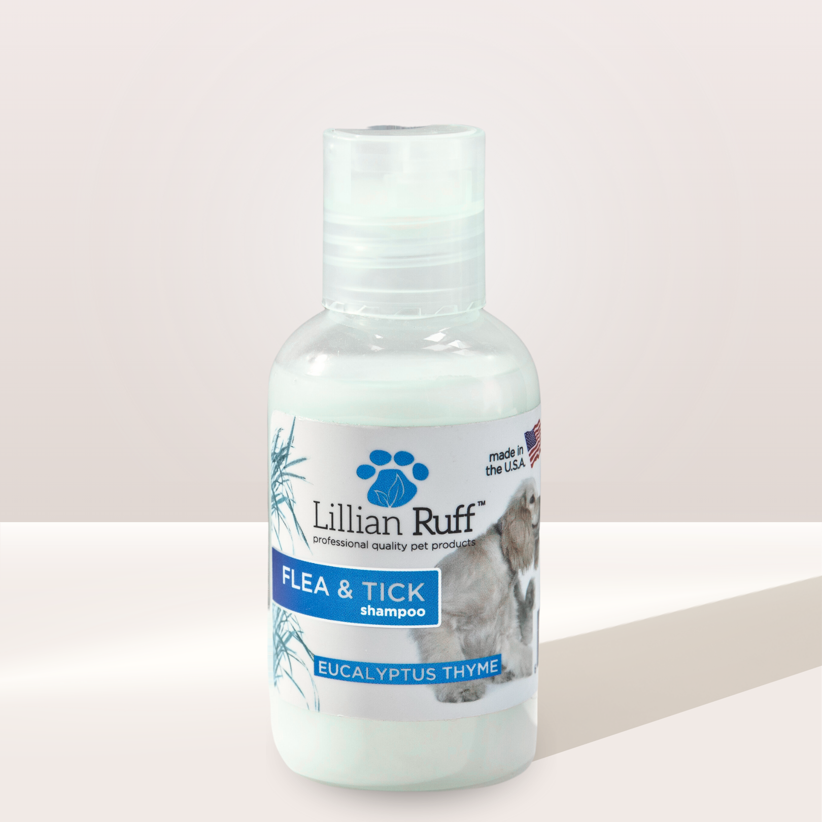 Lillian Ruff - Vente Shampoing – chien - Puces et tiques - Voyage0