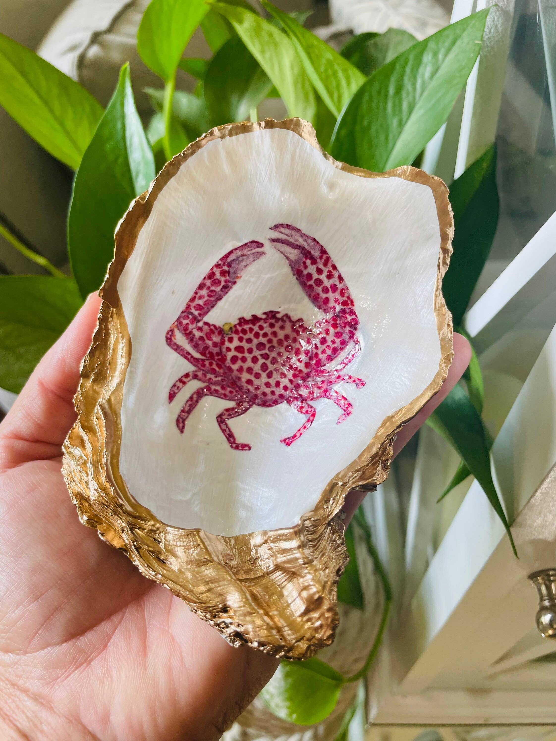 Shells by Shea - Wholesale Sieradenschaaltje - Oesterschelp Sieradenschaaltje, Roze Krab Sieradenschaaltje3