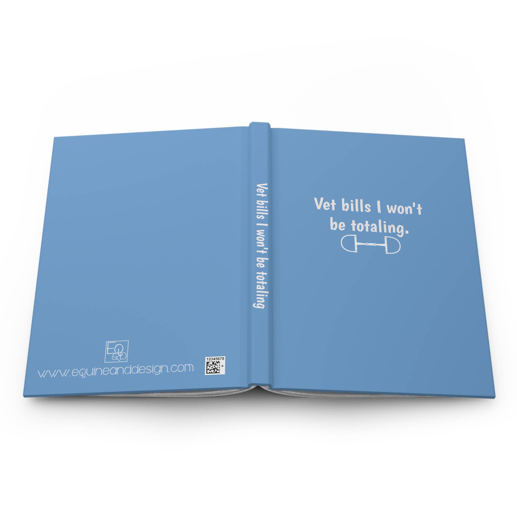 Equine & Design, LLC - Wholesale Notebook - Vet Bills I Won't Be Totaling | Equestrian Notebook3