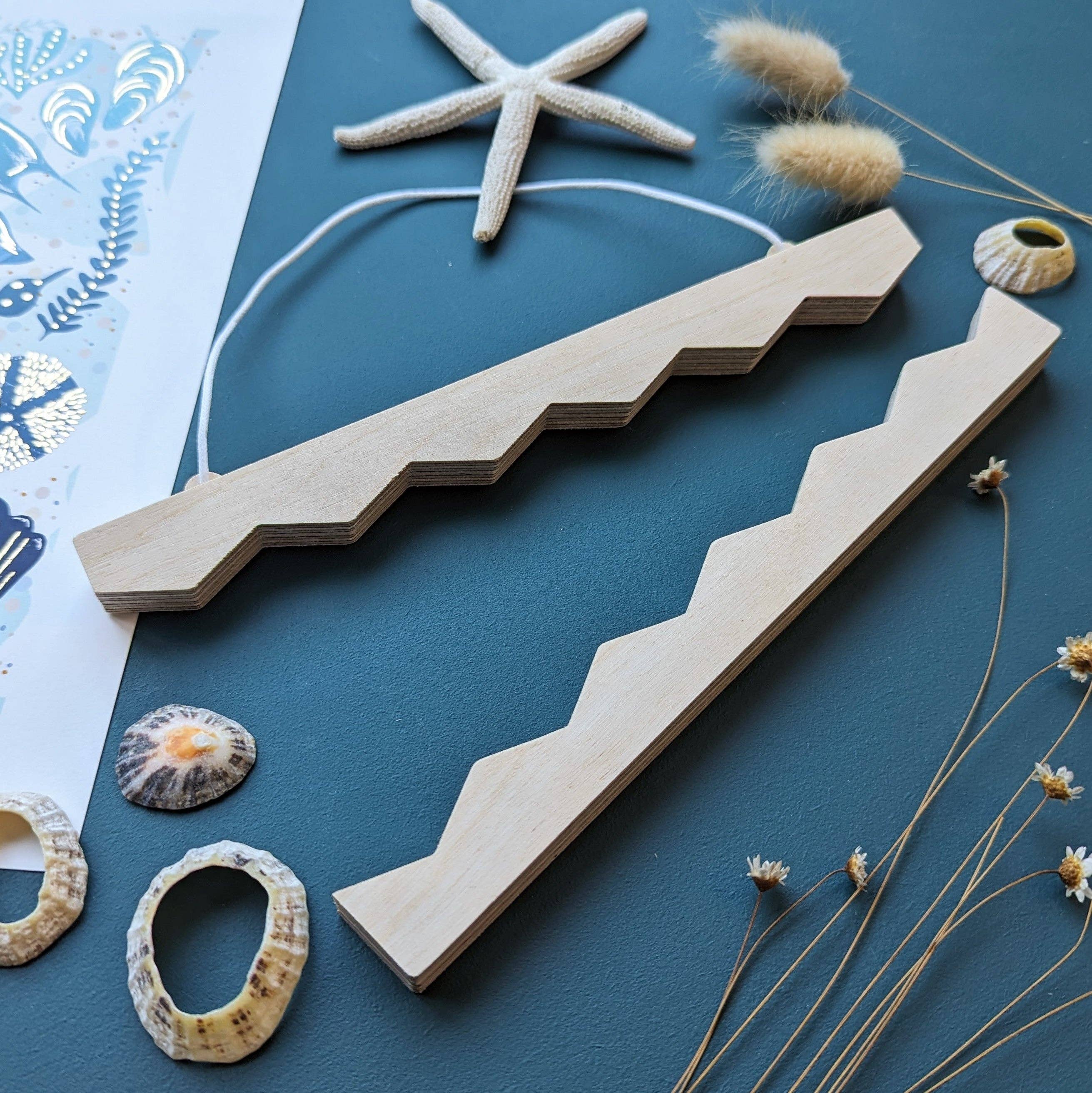 Slow Sunday - Wholesale Picture Frame - Playful Magnetic Print Frames - Wavy, Scalloped or Zig-Zag4