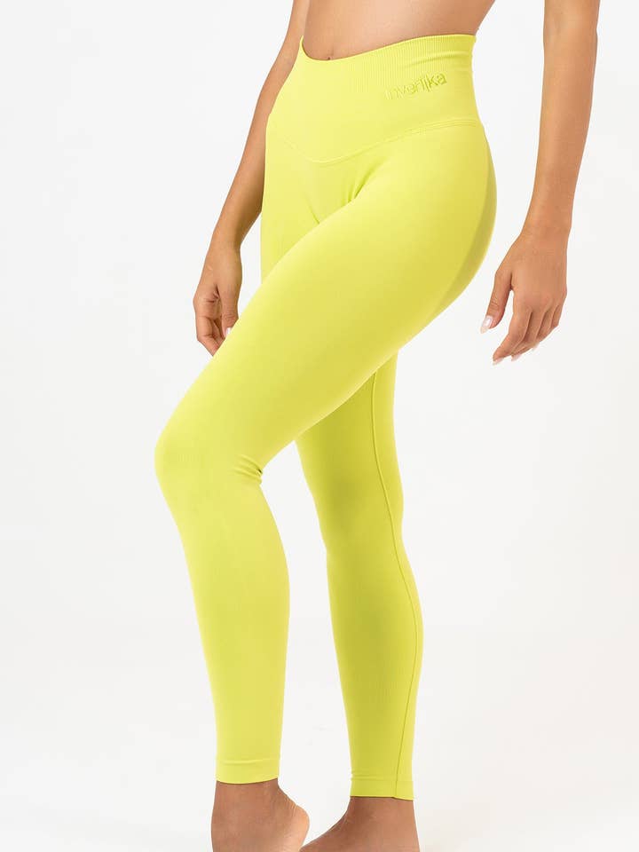 Tonika leggings i mikrofiber med hög midja och super push-up för wholesale av Invertika