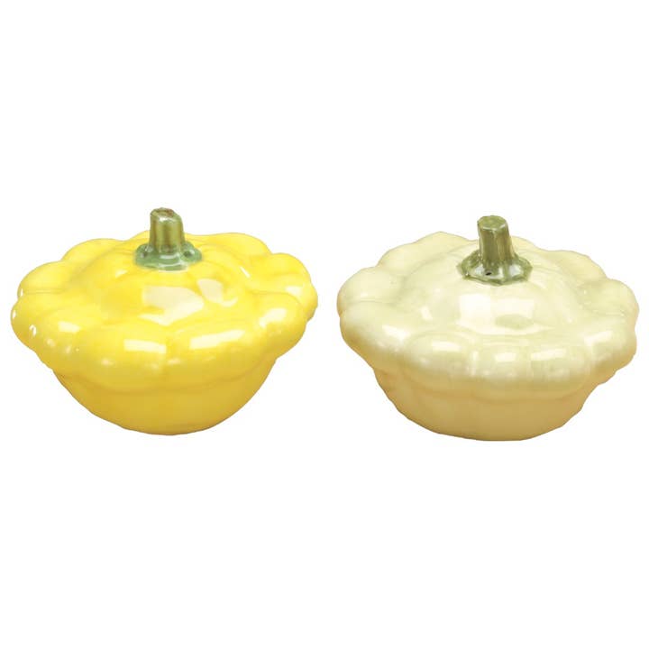 Summer Squash Salt and Pepper Shaker Set for wholesale by Pacific Trading