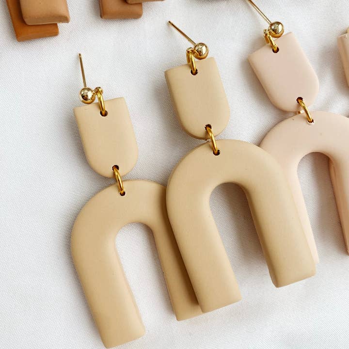 SageClayCo - Wholesale Dangle Earrings - Cali - Handmade Polymer Clay Earrings3