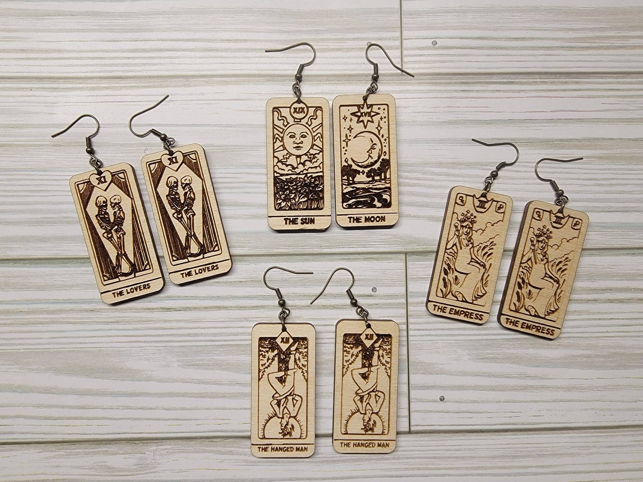 Mars & Me - Wholesale Dangle Earrings - Tarot Earrings3
