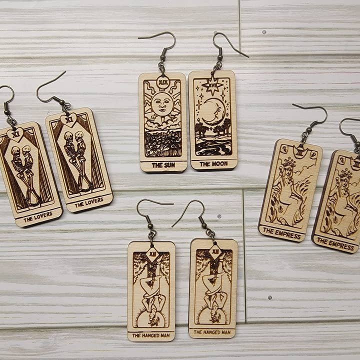 Tarot Earrings and other Purchase Wholesale mars and more. Free Returns & Net 60 Terms on Faire trending on Faire.