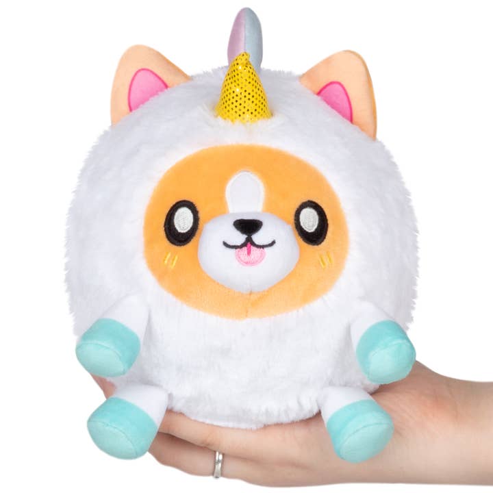 Undercover Snacker Corgi in Unicorn for wholesale by Squishable