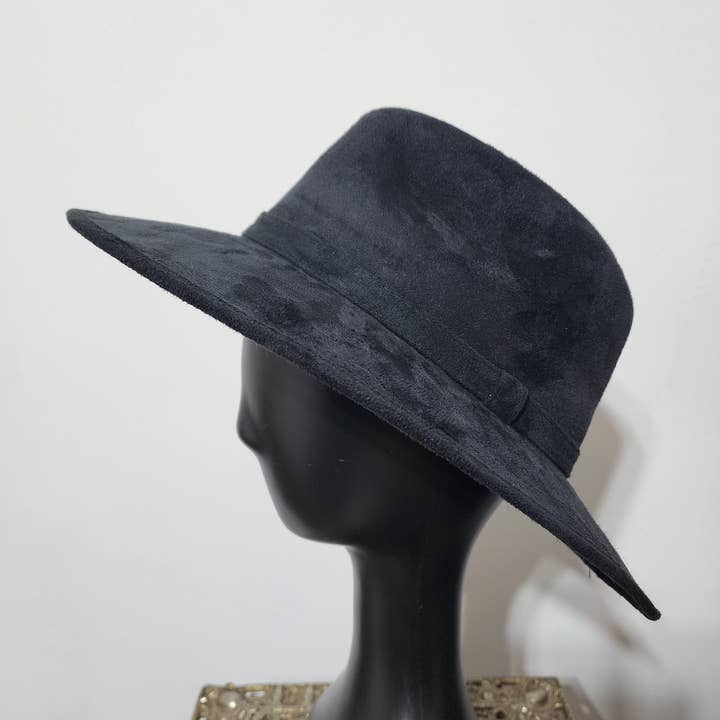 Vegan Suede Explorer Sun Hat for Pyrography Hat Burning for wholesale by Freebird Revolution