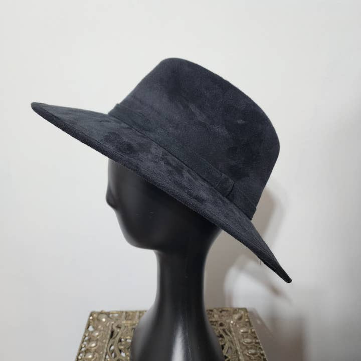 Vegan Suede Explorer Sun Hat for Pyrography Hat Burning for wholesale by Freebird Revolution