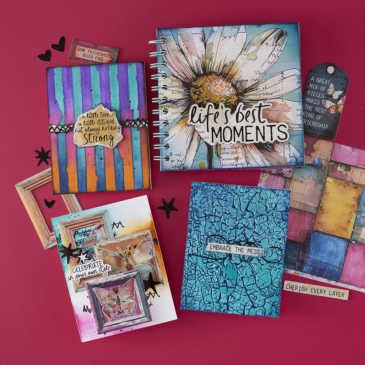 Hero Arts + Spellbinders Wholesale - Wholesale Picture Frame - Beautifully Imperfect Chipboard Frames from the Beautifully Imperfect Collection - 6 pc4