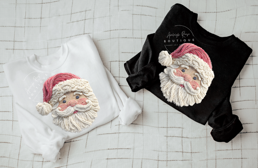 Trendy Chic Apparel LLC – Engroshandel Grafisk Sweatshirt - Dame – Julegarn (Faux) Sweatshirts & T-Shirts2