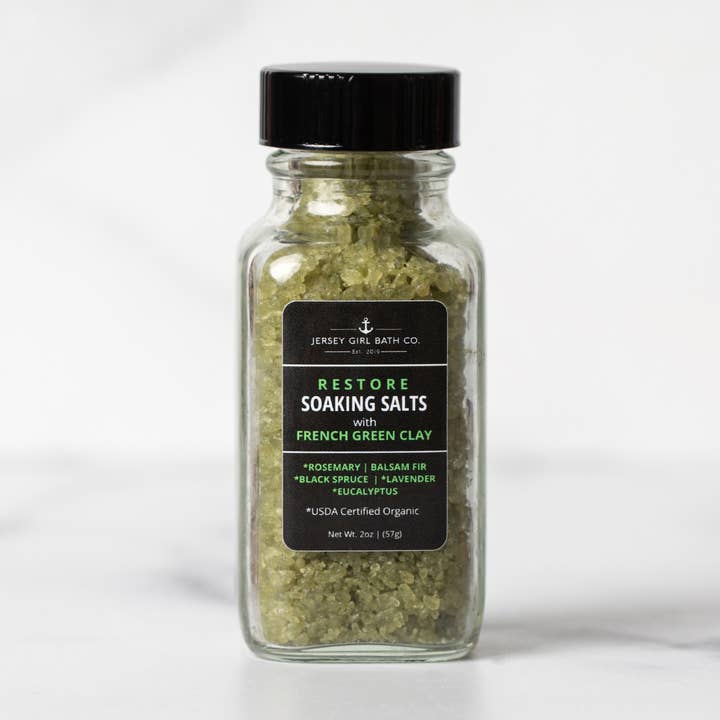 Restore Soaking Salts Mini voor wholesale door Jersey Girl Bath Co.