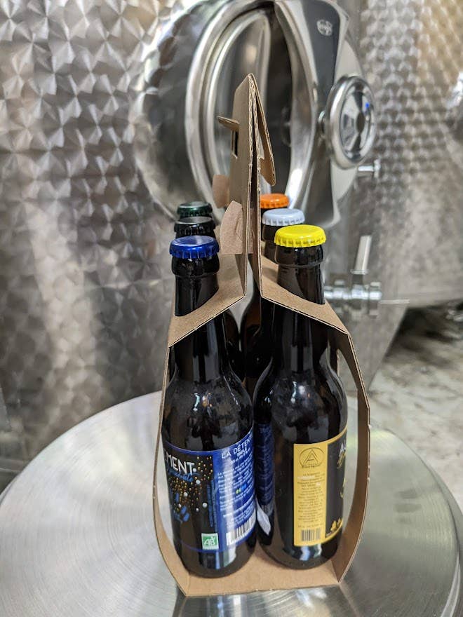 Brasserie Autrement - Wholesale Beer - Six-pack suitcase to give away - 6 33cl organic beers1