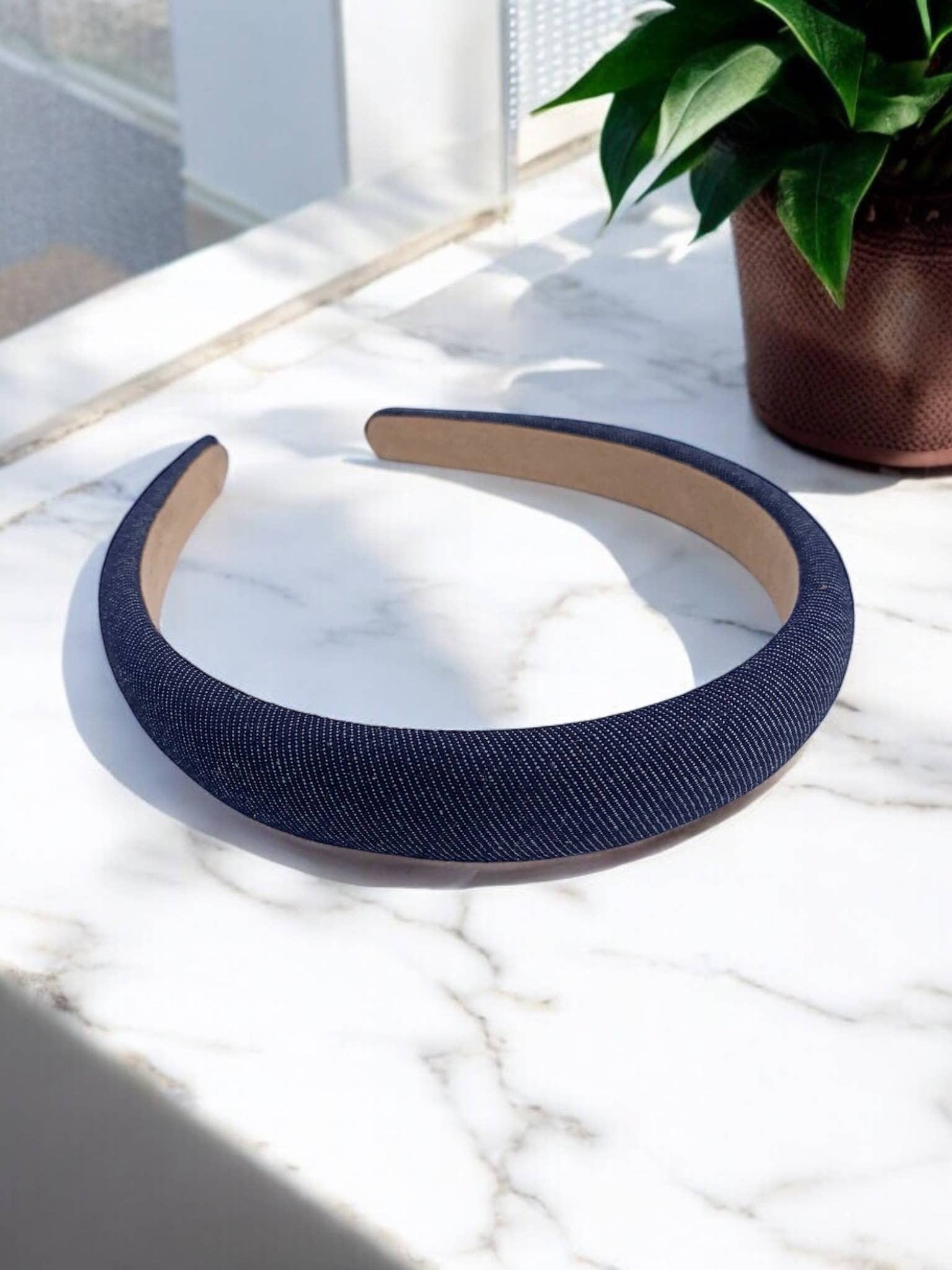 BYREN | ÉLINE L'ATELIER - Vendita all'ingrosso Set di accessori per capelli - Donna - Cerchietto in denim ST31S0