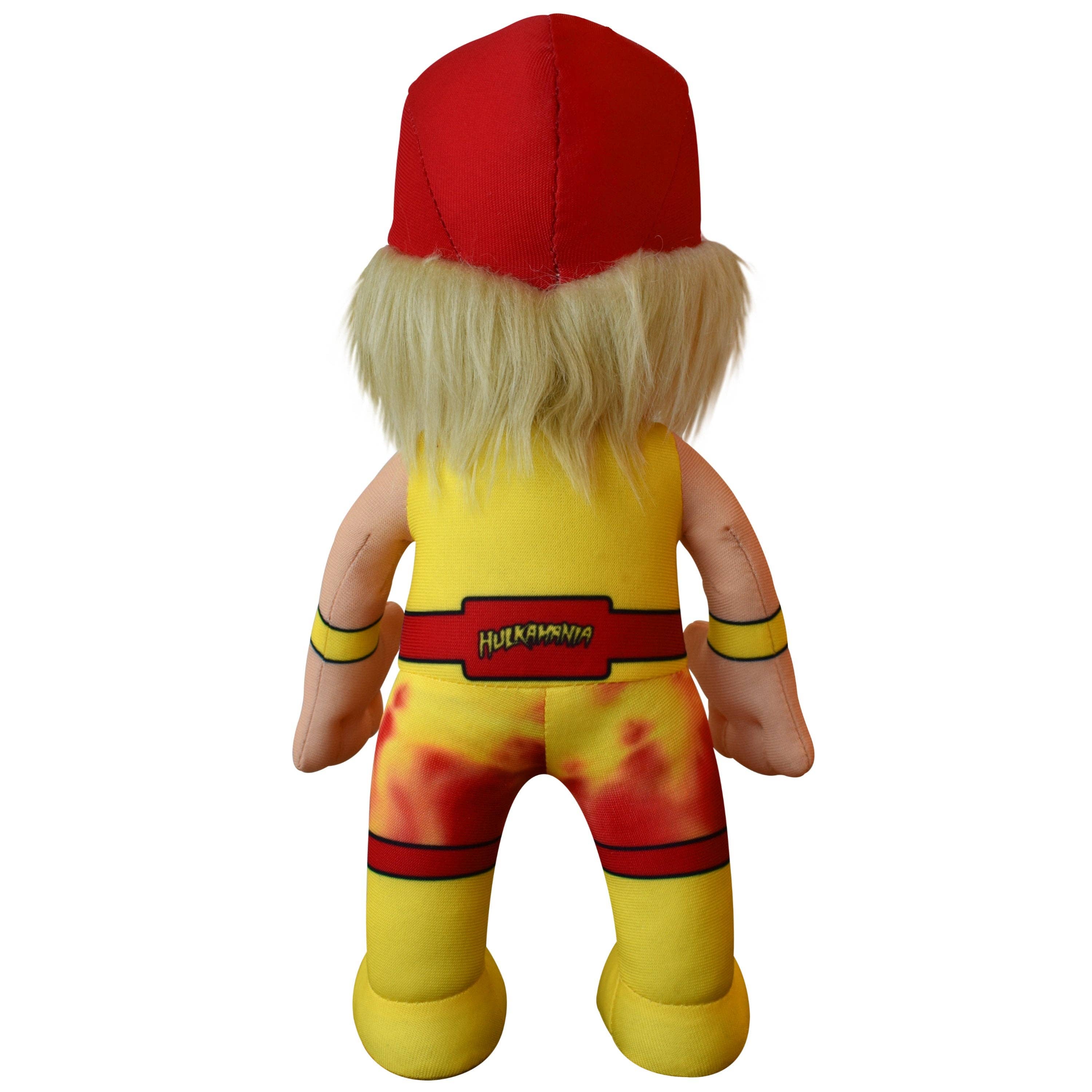 Uncanny Brands - Wholesale Stuffed/Plush Toy - Kids & Baby - Bleacher Creatures WWE Legend Hulk Hogan 10" Plush Figure4