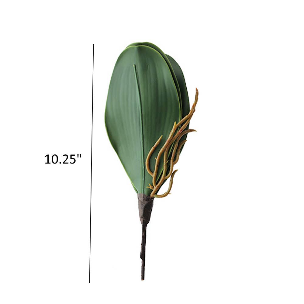 Angel Isabella - Wholesale Artificial Plant - 10"Ultra Soft-Artificial Soft Touch Orchid Leaves4