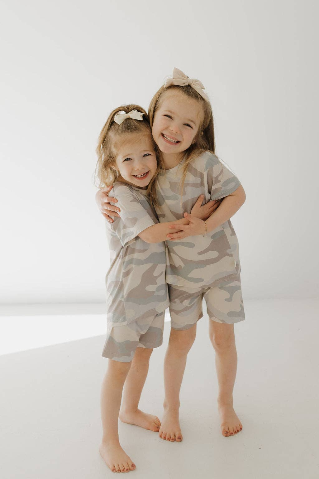 Forever French Baby - Wholesale Pyjamaset - Kinderen - Bamboe Korte Set | Camo6