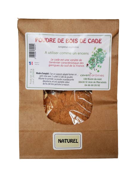 Céven'Arômes - Wholesale Incense - Natural Caffy Powder 30g Bag