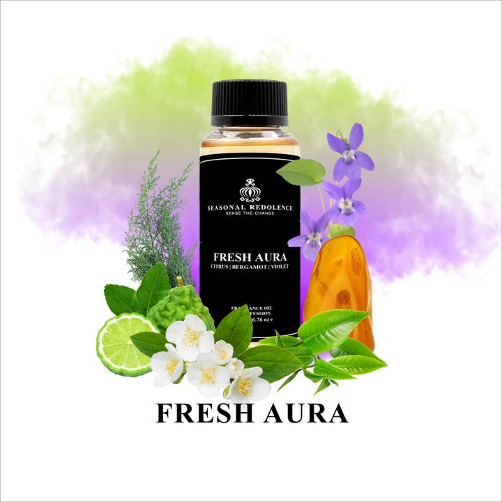 Seasonal Redolence - Wholesale Diffuser Fragrance Refill - Fresh Aura Luxury Home Oil Diffuser Scent 2