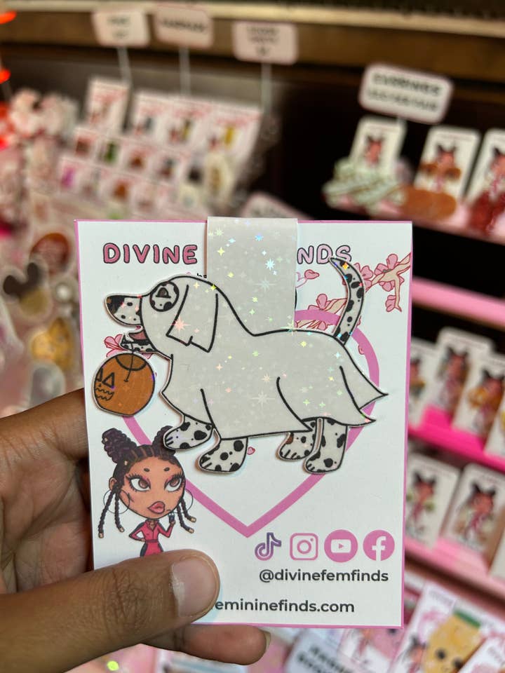 Spökhund Magnetiskt Bokmärke för wholesale av Divine Feminine Finds