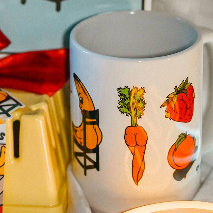 Cheeky Art Studio - Wholesale Coffee Mug - Foodie Booties 15oz Mug5