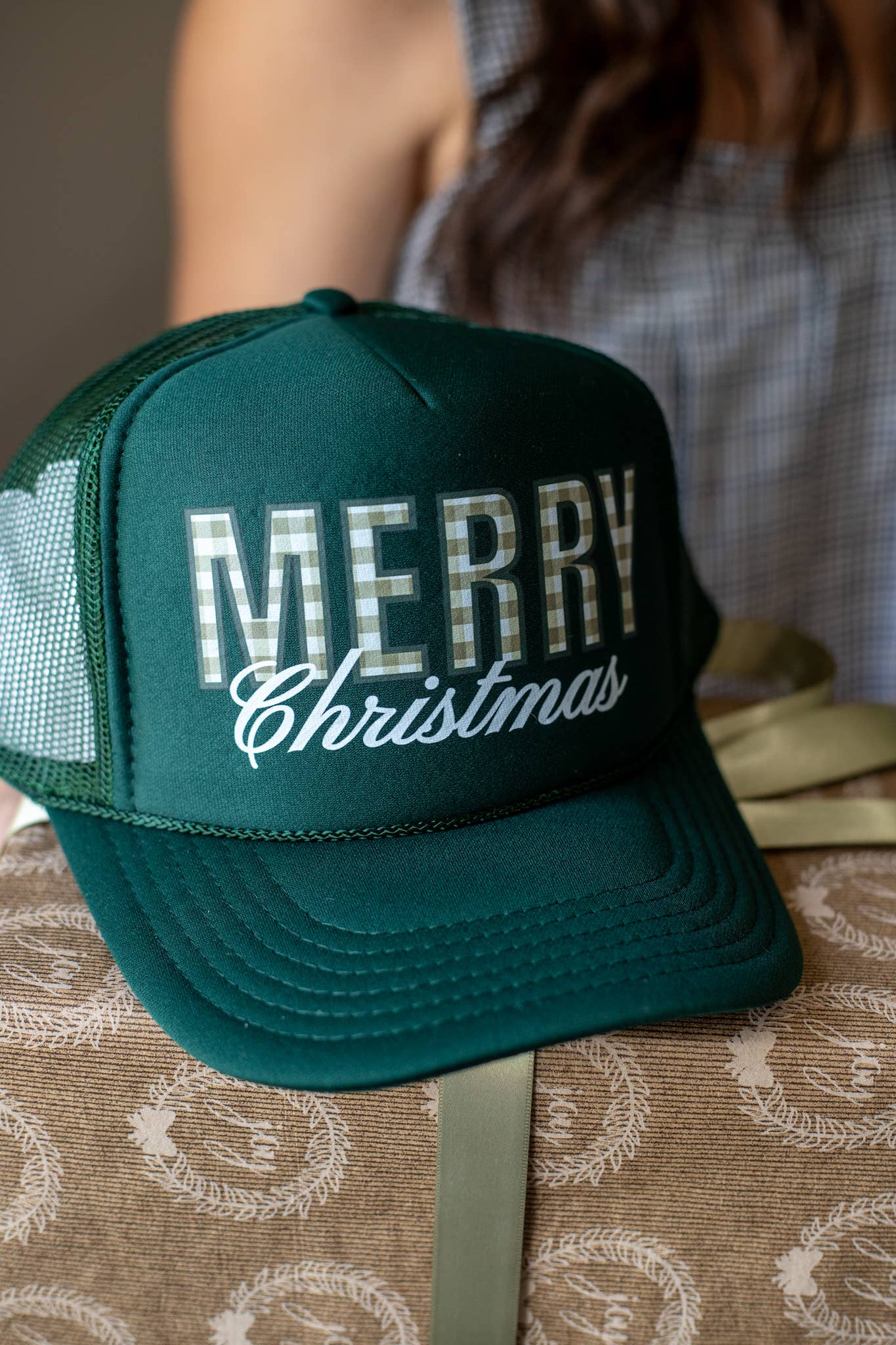 Hartland Goods – wholesale Truckerkeps – Dam – God jul Truckerhatt2