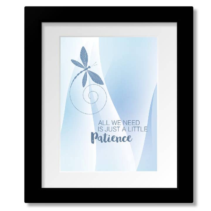 Patience de Guns n'Roses - Illustration d'une affiche avec paroles de chansons pour la vente par Song Lyrics Art