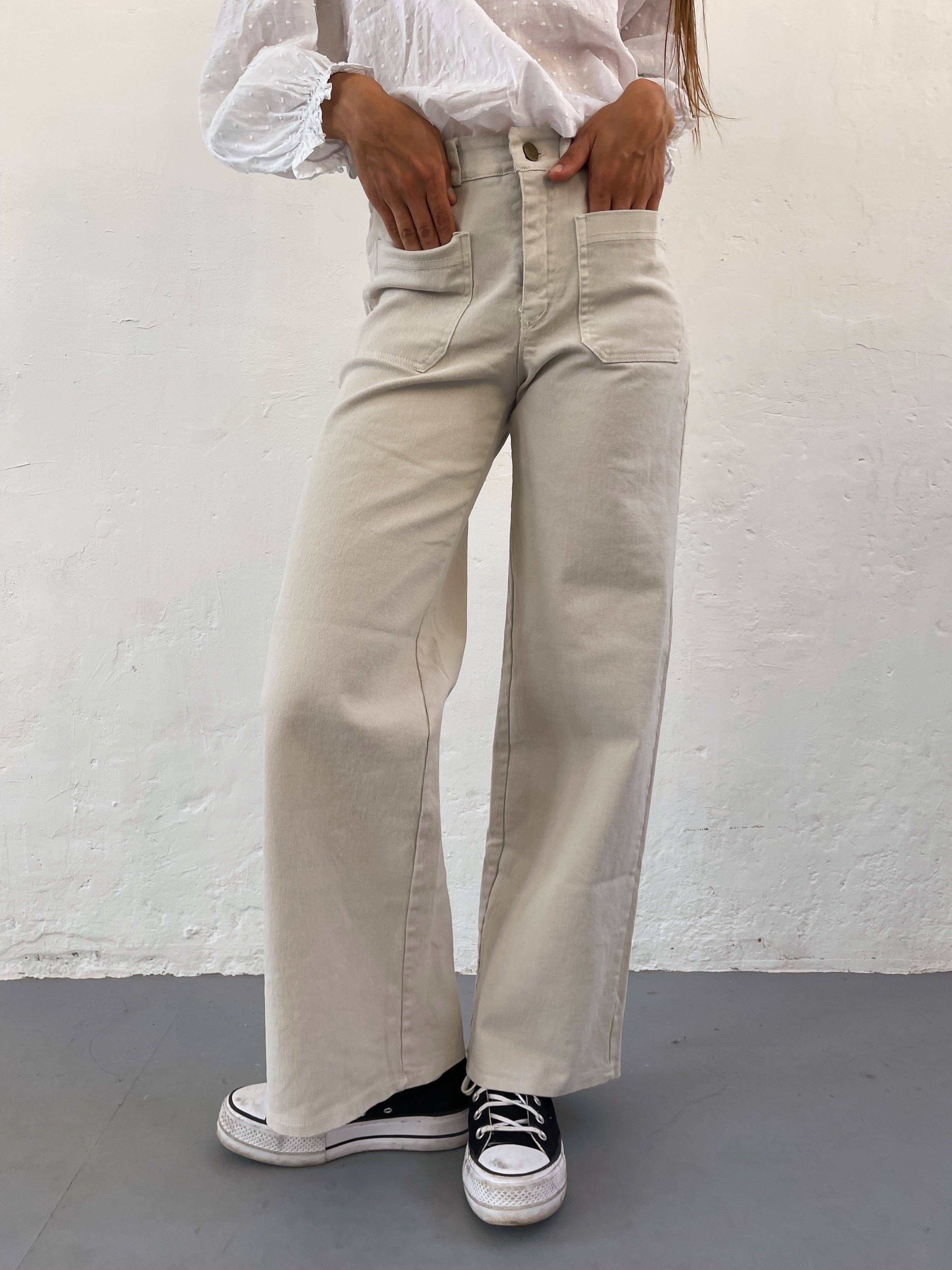 MindTraveler – wholesale Jeans – Women’s – Bea Beige Jeans2