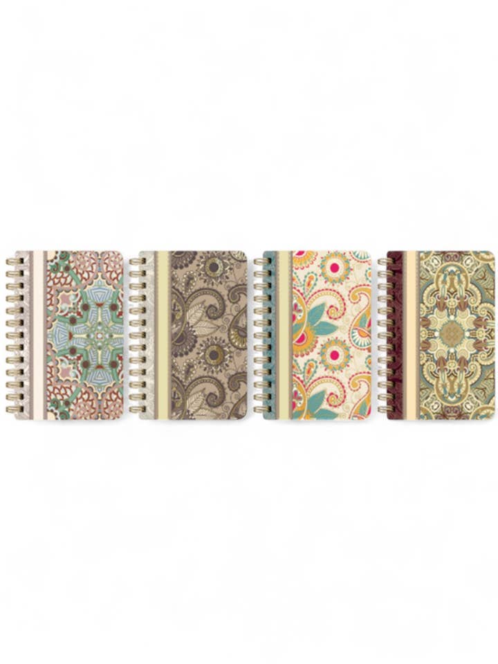 SPIRALNOTIZBUCH A6 KASHMIR für den Großhandel von Willy be Smart