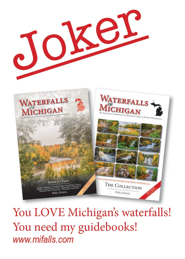 Phil Stagg Photography - Wholesale Playing Cards - WATERFALLS OF MICHIGAN - Playing Cards - Euchre Friendly55