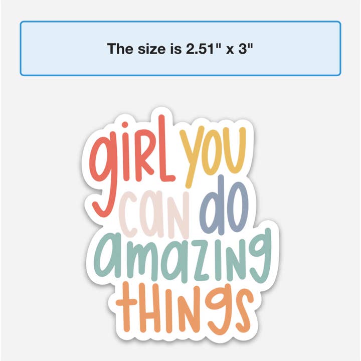 swaygirls – wholesale Magnet – Magnet | Tjej du kan göra fantastiska saker | Refigerator magnet4