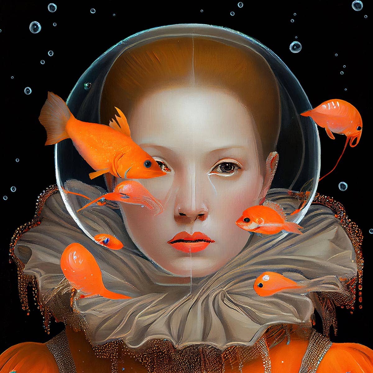 Dikhotomy - Wholesale Art Print - La princesa del mar profundo art print4