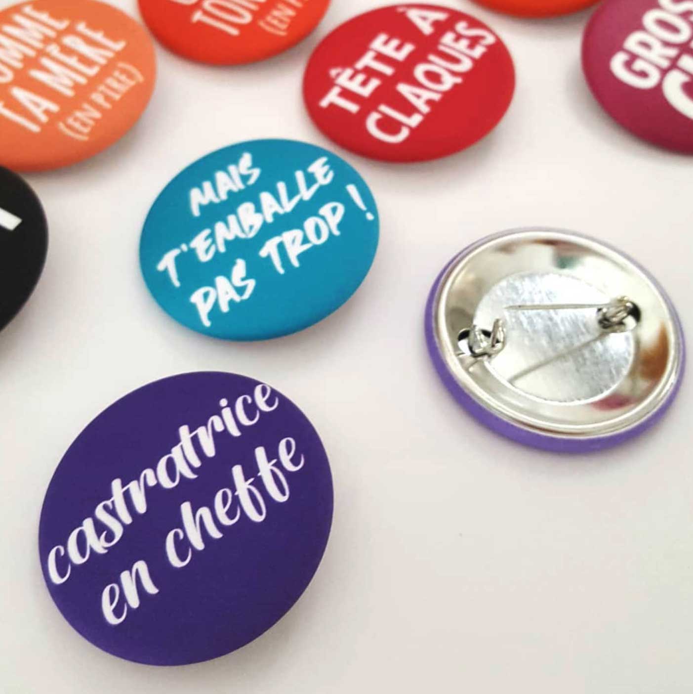 Ranafout - Wholesale Lapel Pin/Button - Maternity - Single 38mm badge accessories gift Mother's Day Father's Day2